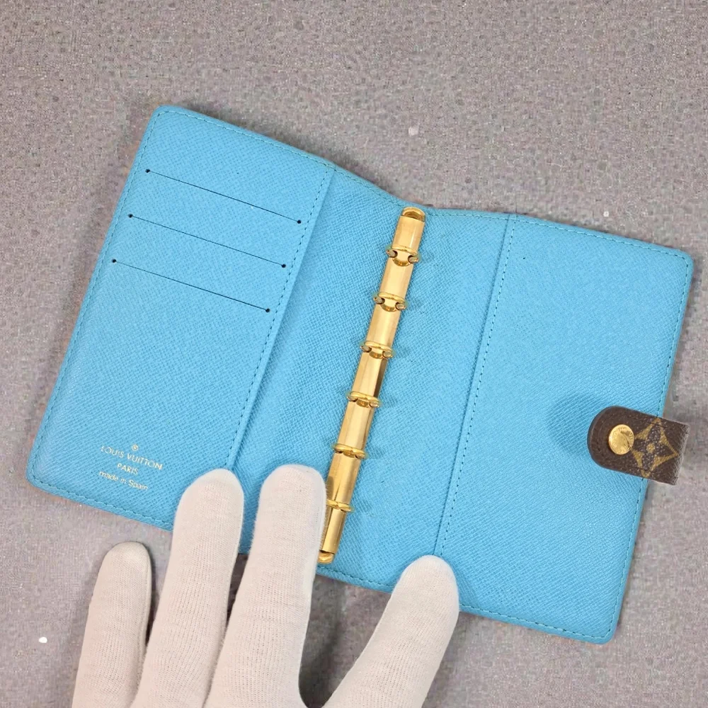 Louis Vuitton Limited Edition Monogram Groom Agenda PM Blue - Picture 3 of 8